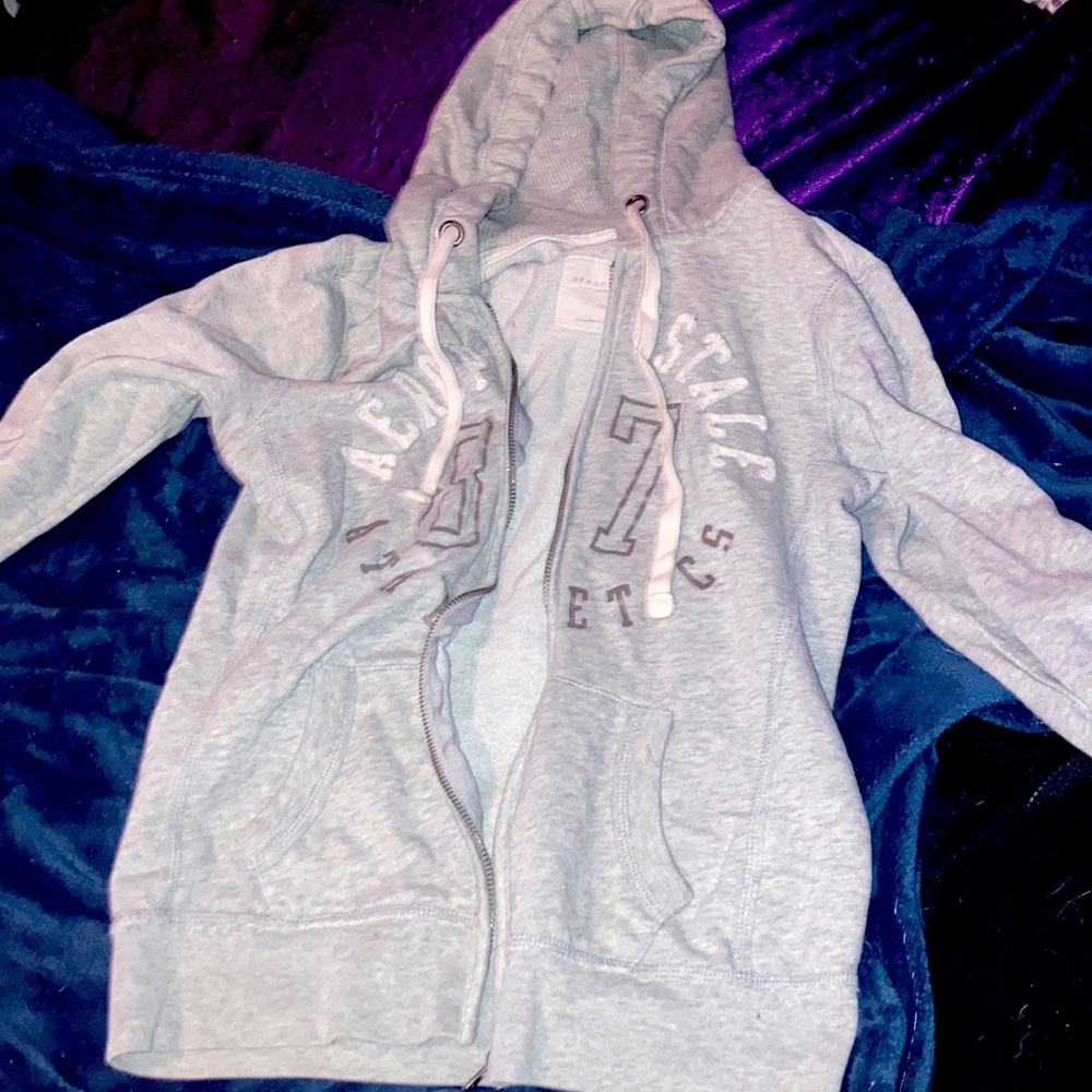 This is a zip up